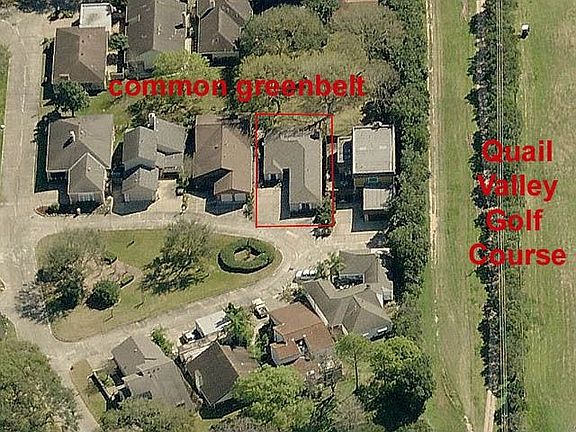 Aerial View! Close to Golf Course, but on Private Greenbelt!