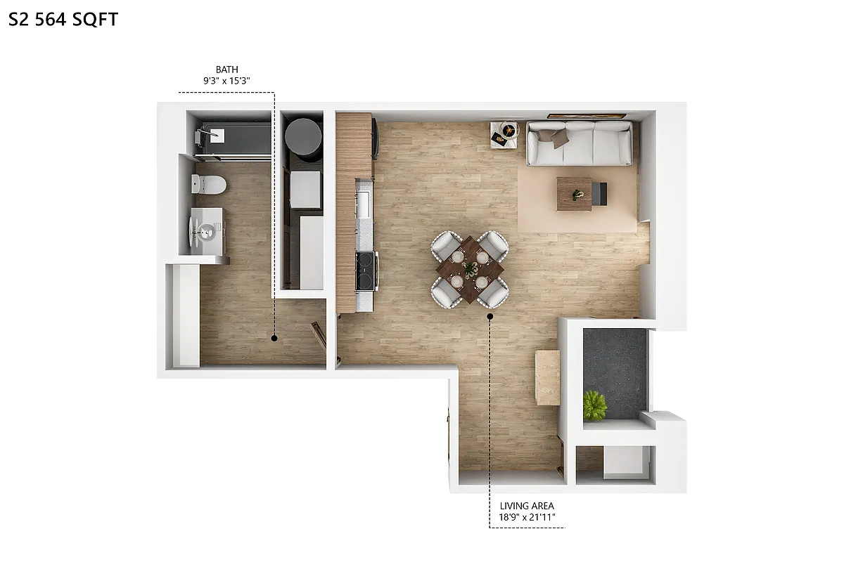 Floor plan S2