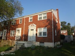 1539 Clairidge Rd, Baltimore, MD 21207