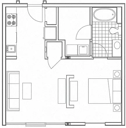 Floor plan A1 Ferst