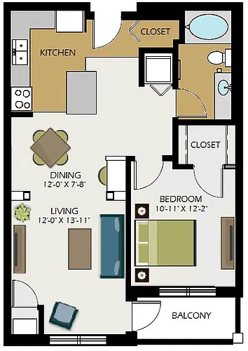 Floor plan Mitchell