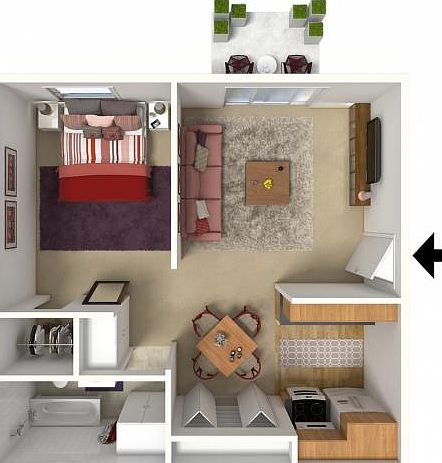Same floor plan from Arbor Lakes  website