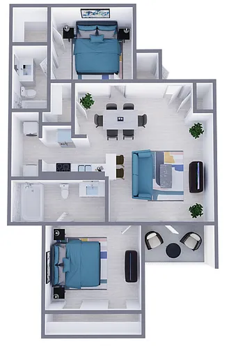 Floor plan B1 Platinum
