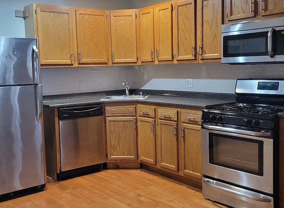 Kitchen with full size appliances