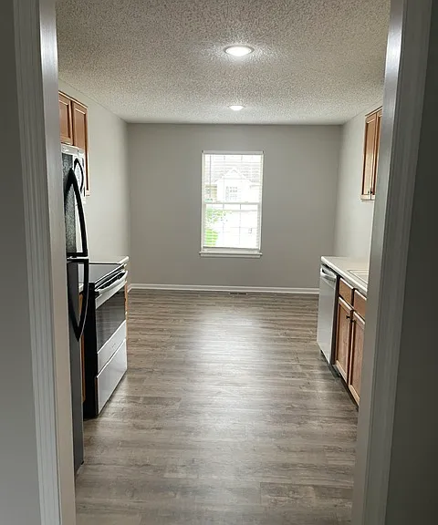 View of kitchen from entrance