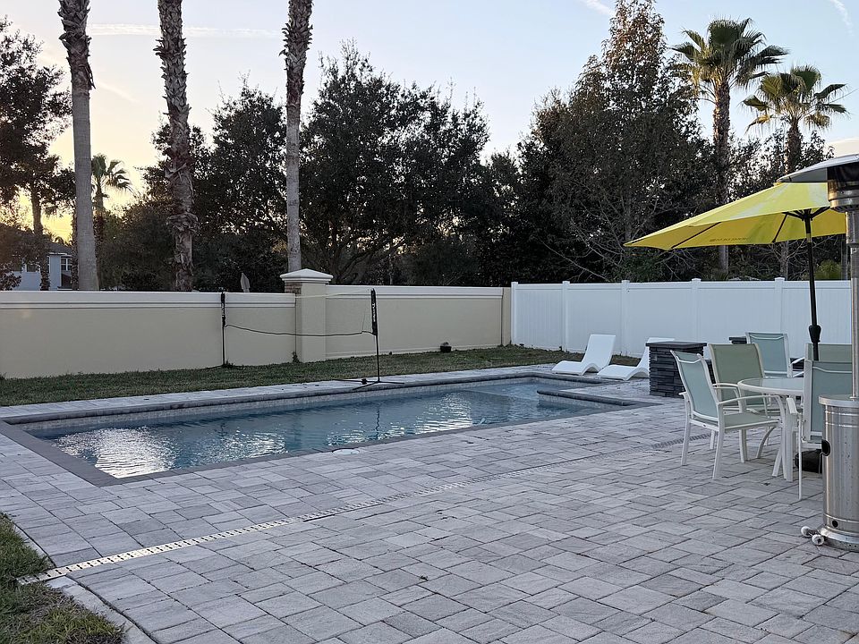 Pool area / Backyard