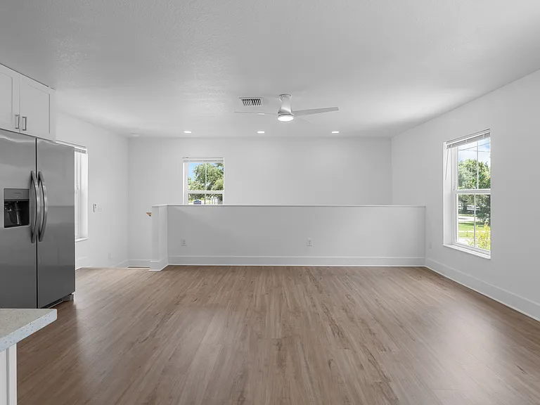 living and dining room