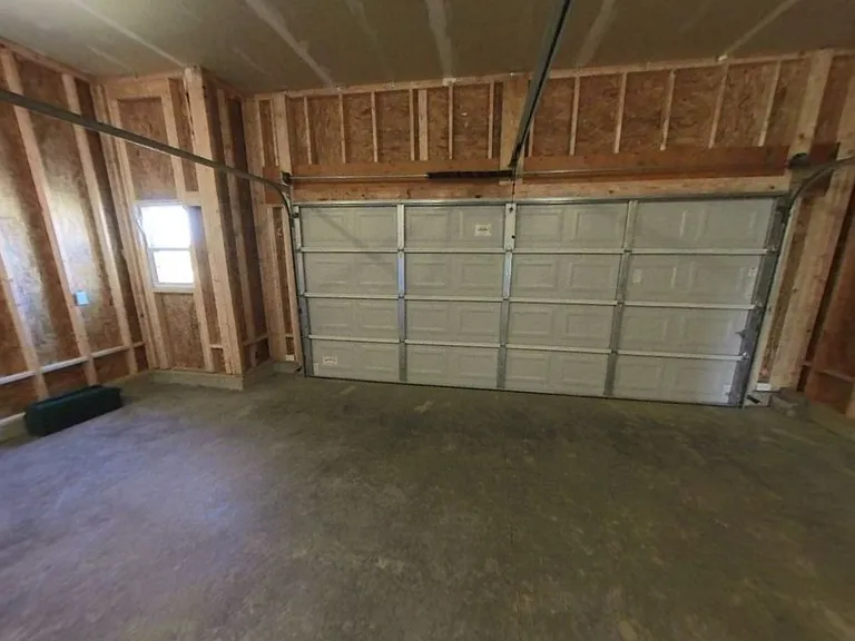 2-car garage with extra bump out for side storage