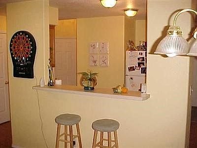 Dining area looking towards kitchen