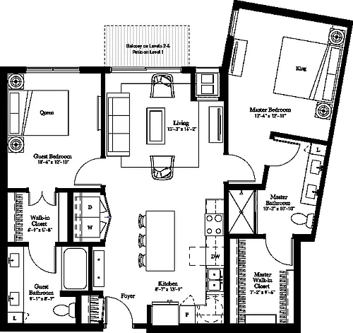 Floor plan Primrose (B2)