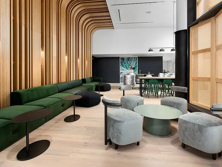 Building A resident lounge