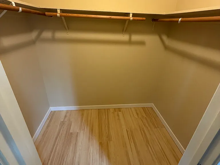 Walk in closets for bedrooms 1 and 2 upstairs!