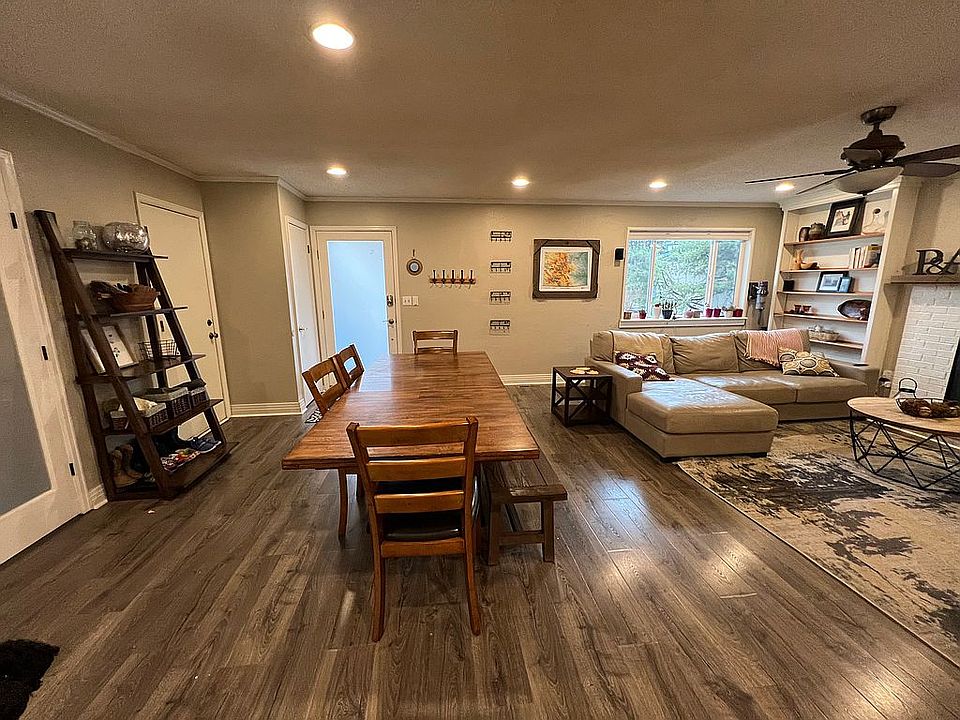 Front door to dining area