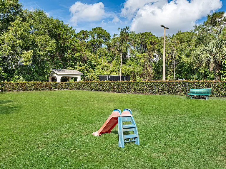Your community is pet friendly with a dog park for your furry friend