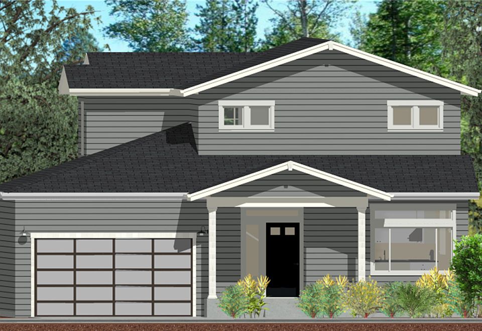 The 1709 2-Car Exterior Rendering