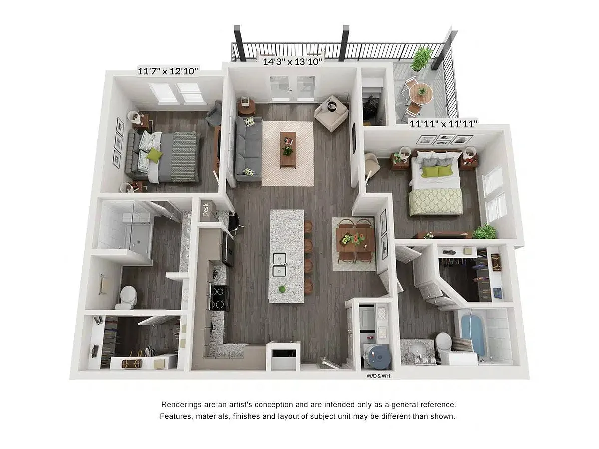 Floor plan B2