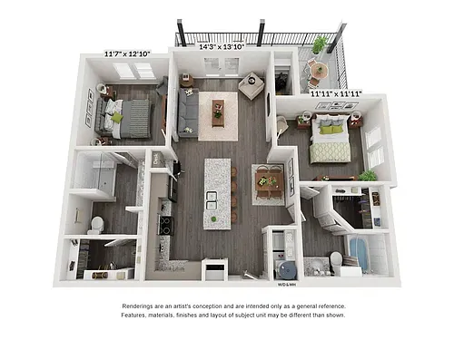 Floor plan B2