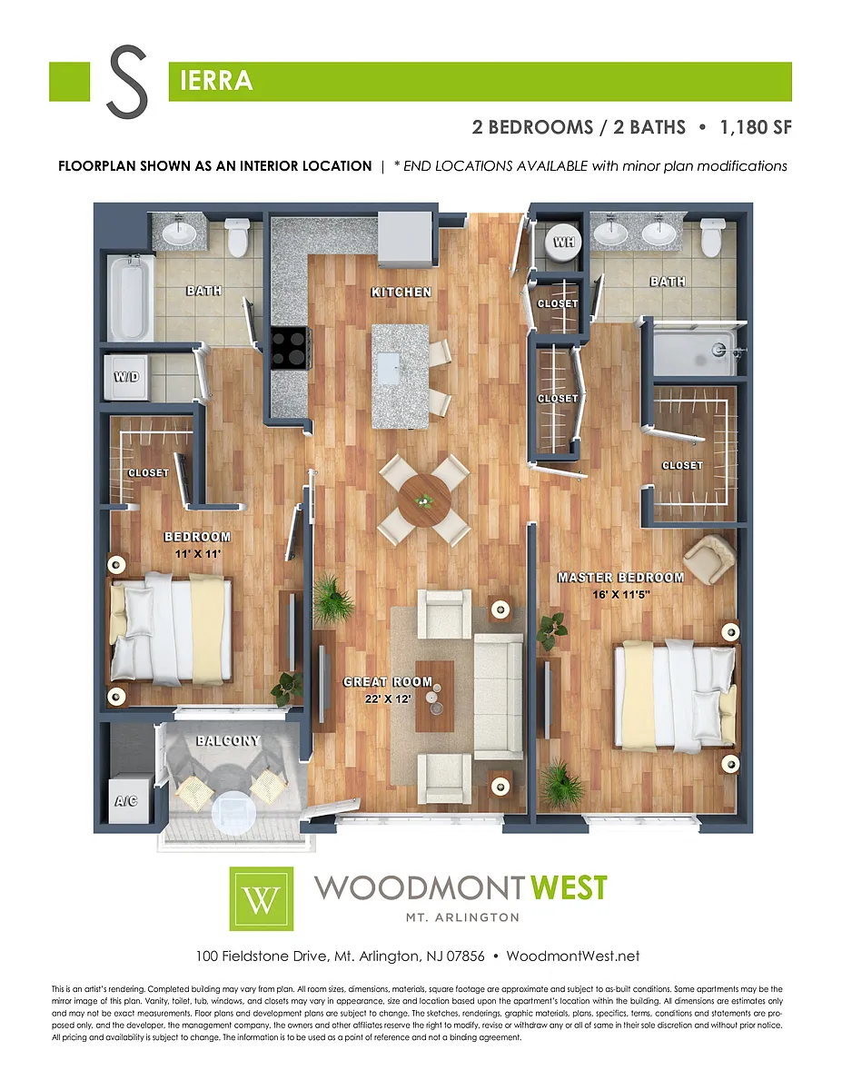 Floor plan Sierra