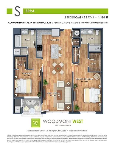 Floor plan Sierra