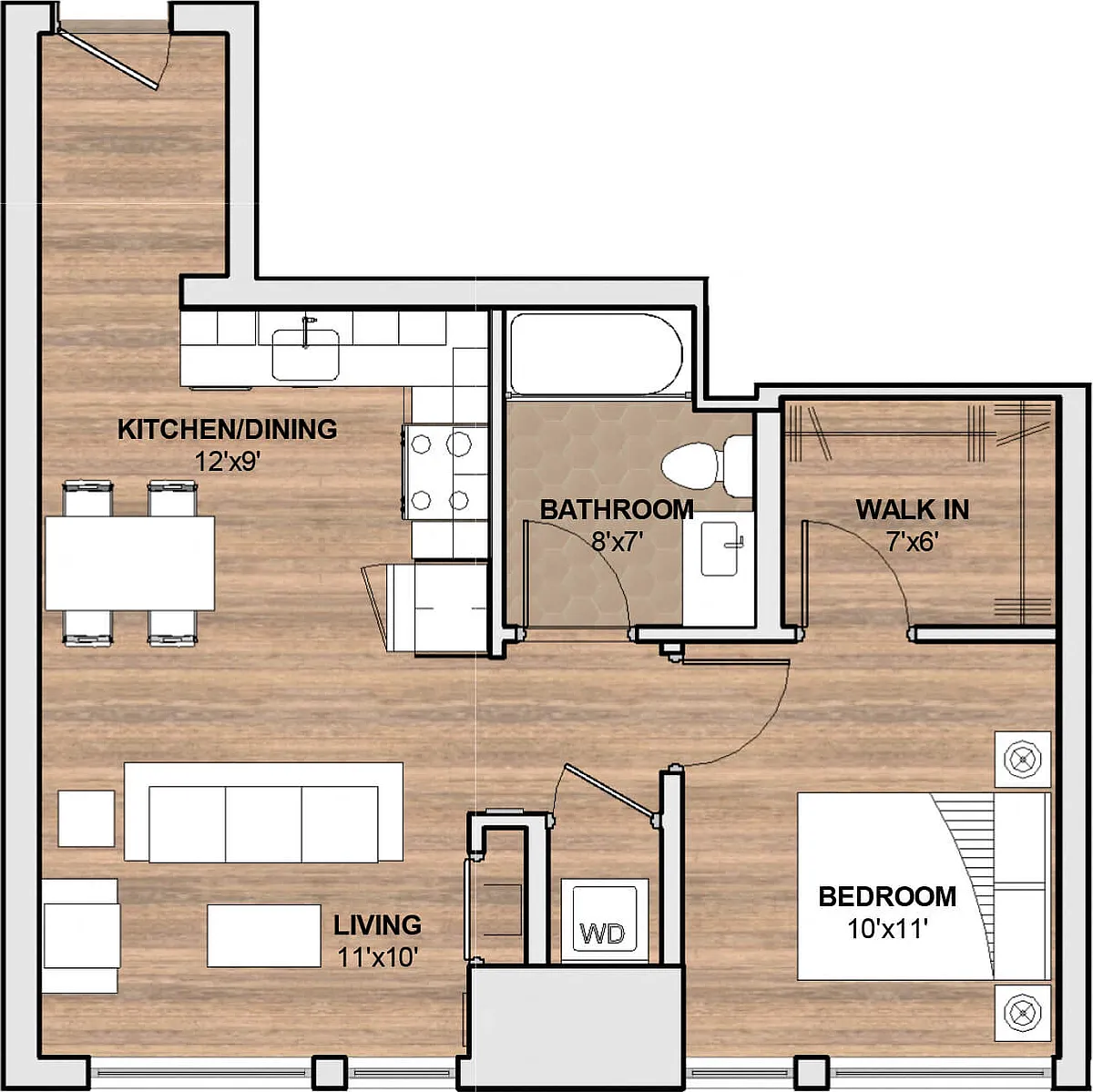 Floor plan 221 H