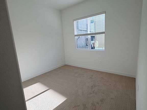 Main floor bedroom with shared bathroom