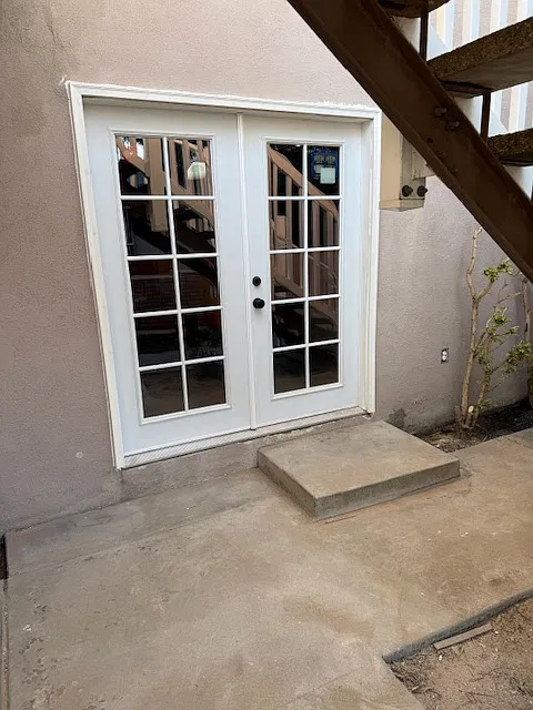 outside front porch