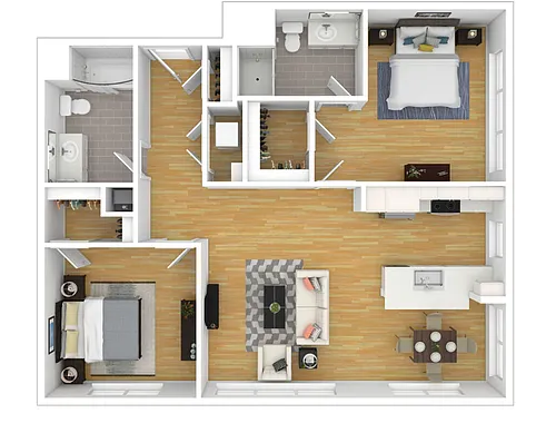 Floor plan B3