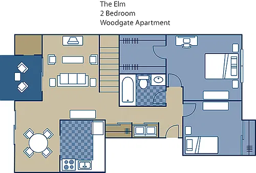Floor plan The Elm