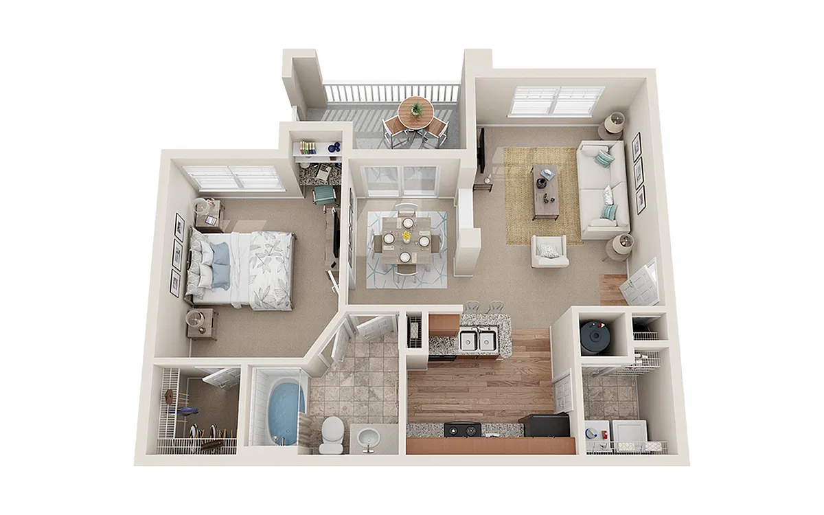 Floor plan 1 Deluxe