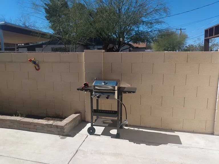 patio with bbq