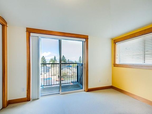 3rd floor: Bedroom #1 with views of the puget sound.