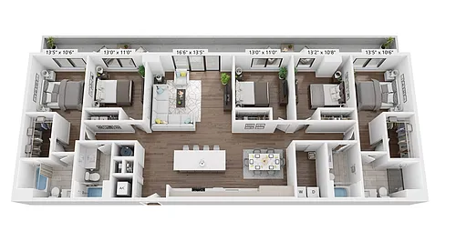 Floor plan E1