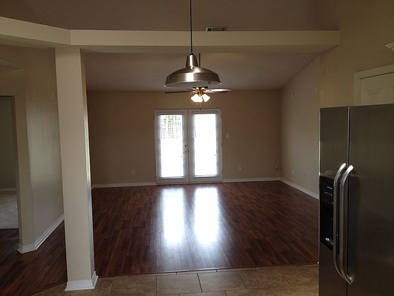 Family room with french doors