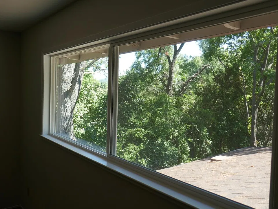 View from upstairs bedroom