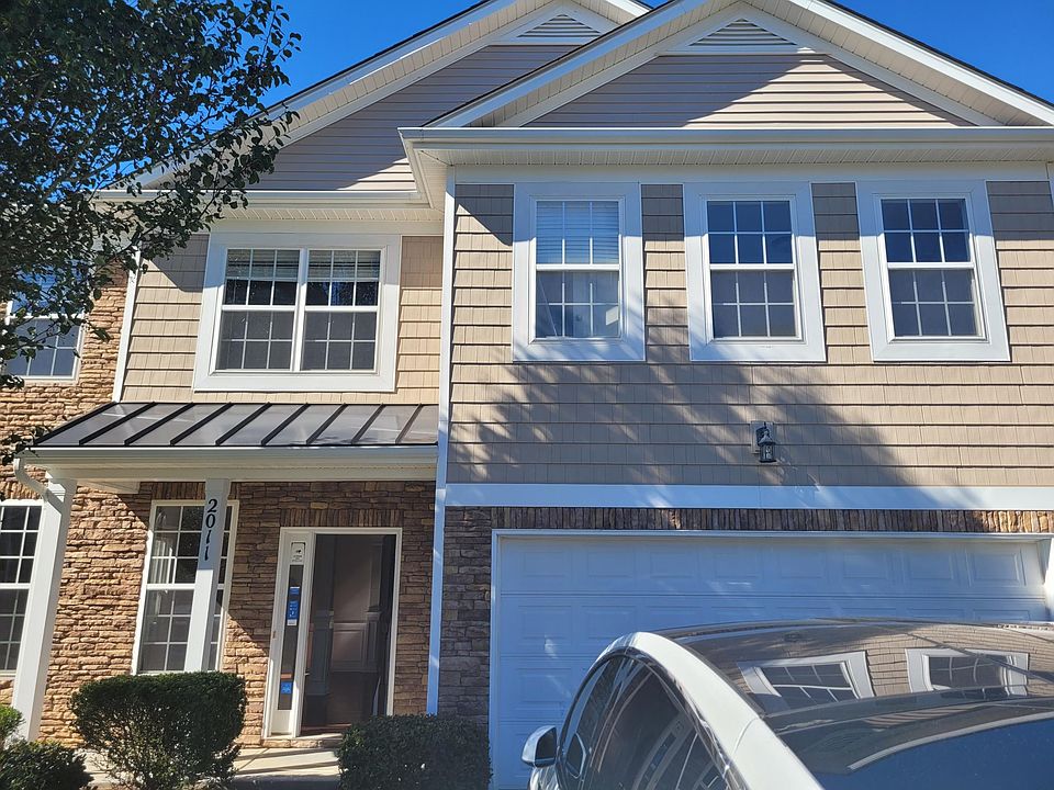 front of the house