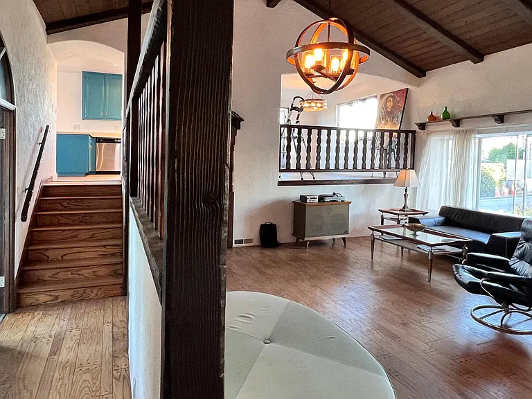 Split level living.
