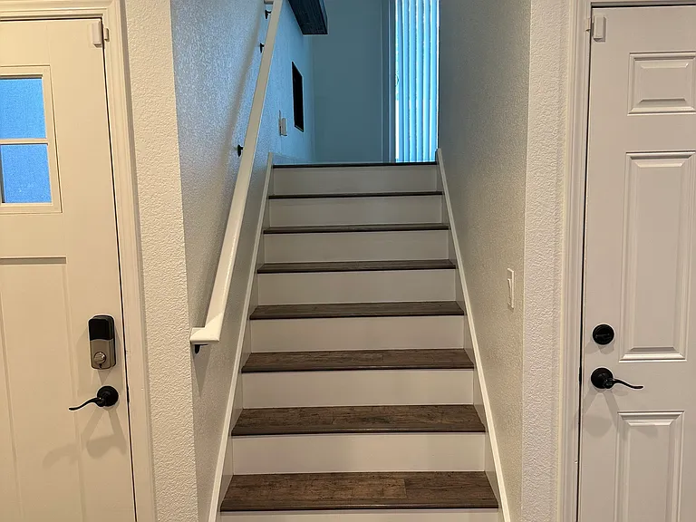 Stairs to Family room
