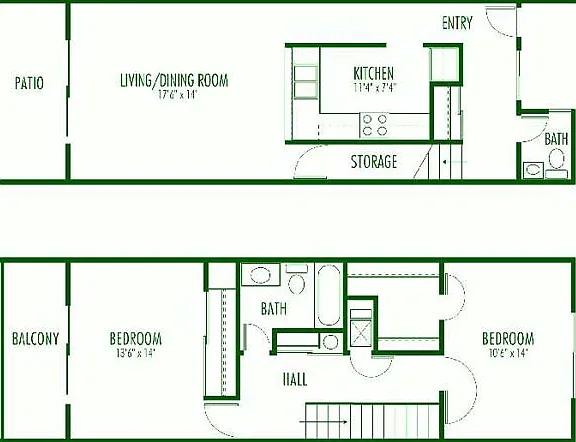 Townhome Floor Plan