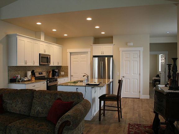 Kitchen and bar, main level