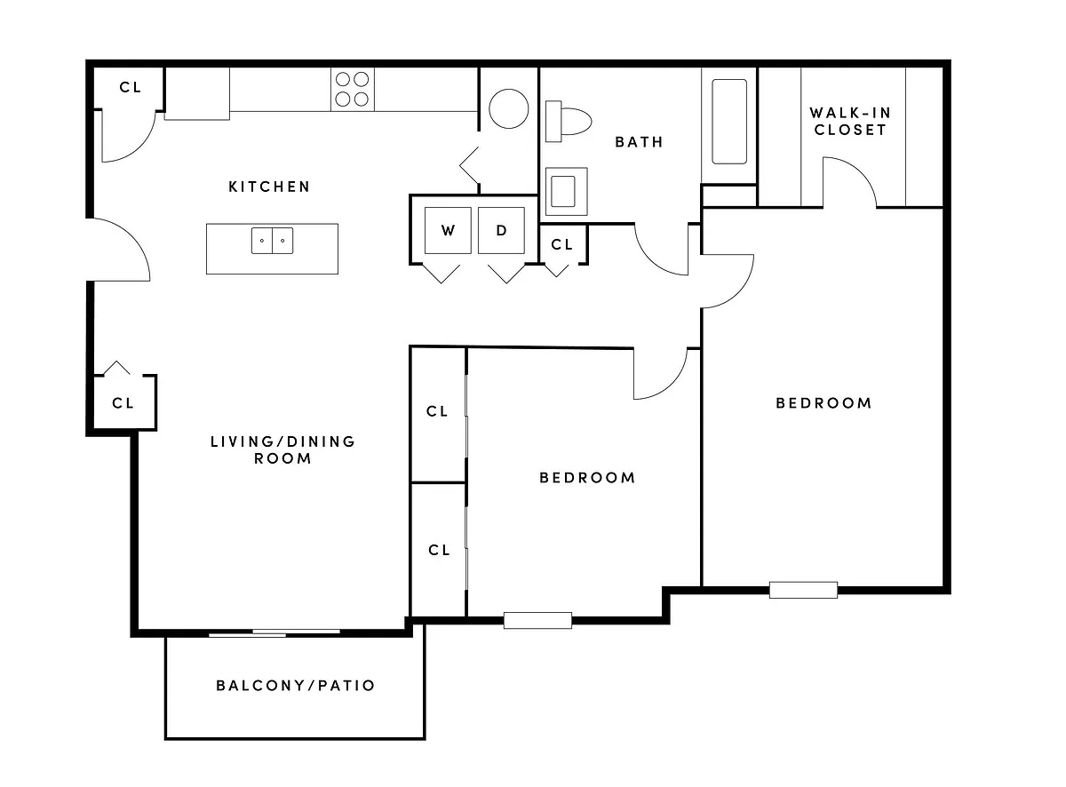 Floor plan The Walnut