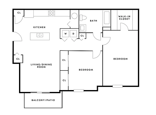 Floor plan The Walnut