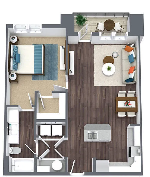 Floor plan Tiber