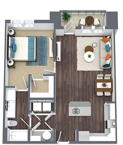 Floor plan Tiber