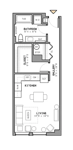 Floor plan A2
