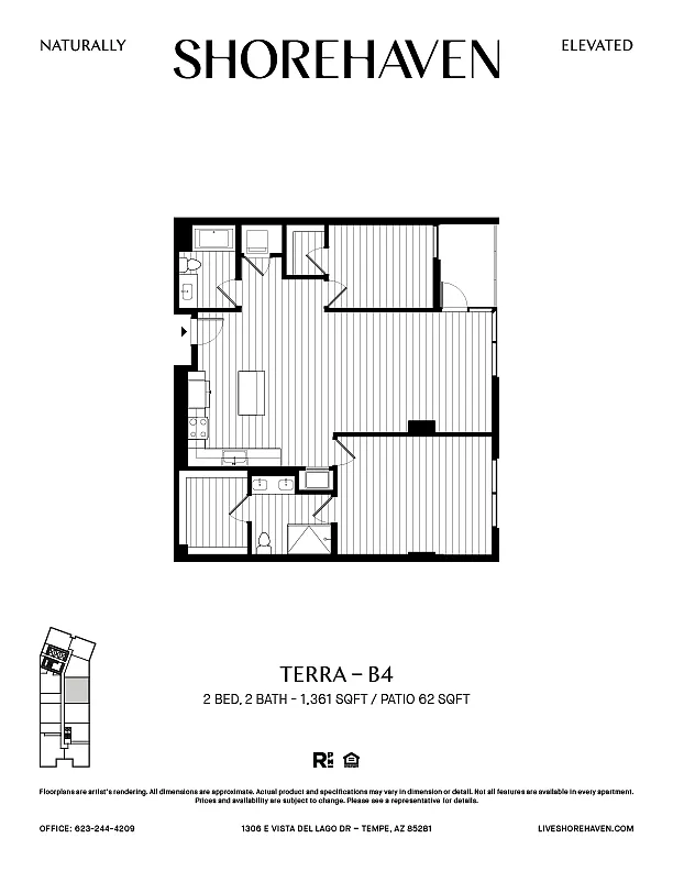 Floor plan Terra - B4