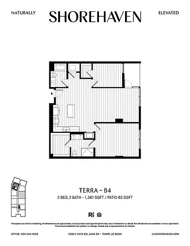Floor plan Terra - B4