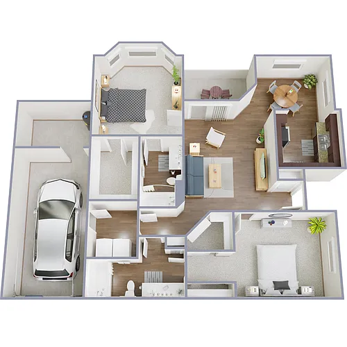 Floor plan B3