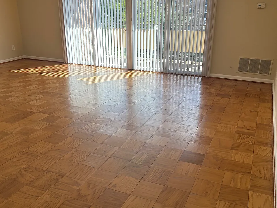 4K Living Room Dining Room view from entry door.