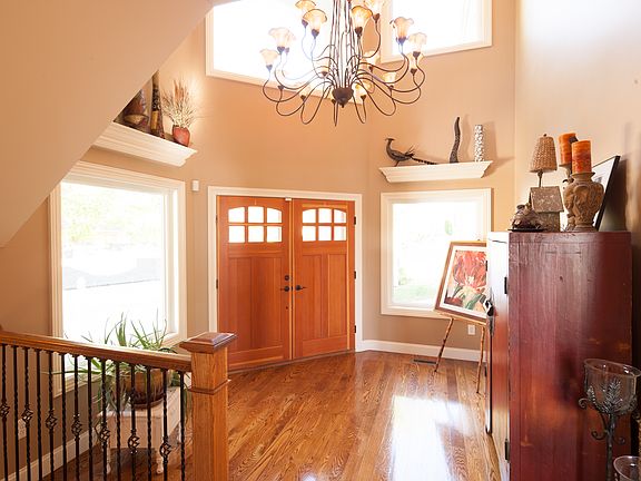 Entry Way with Chandelier