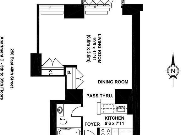 2nd image of 250 E 40th St APT 22D